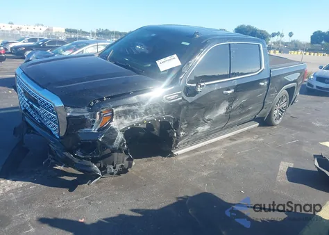 2019 GMC Sierra 1500 Denali z USA, uszkodzony, nr VIN 1GTU9FELXKZ417654
